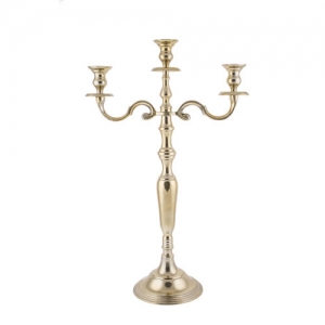 ŞAMDAN ÜÇ KOLLU 55 CM (GOLD)
