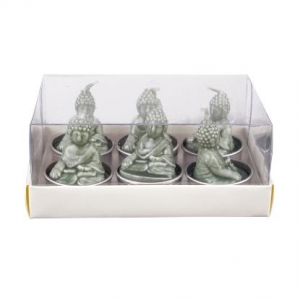 BUDDHA GÖRÜNÜMLÜ TEALIGHT MUM 4X5 CM