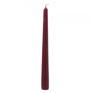 MUM ŞAMDAN 25 CM. 12'Lİ PK. (DARK RED)
