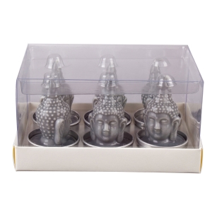 ÖZEL TASARIM BUDDHA TEALIGHT MUM 4X6,5 CM