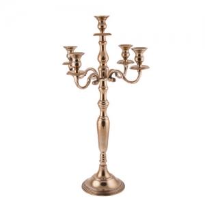 ŞAMDAN BEŞ KOLLU 60 CM (BRONZ)